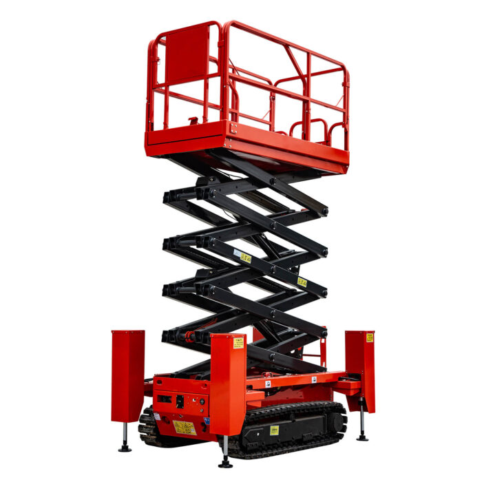 scissor lifting platform